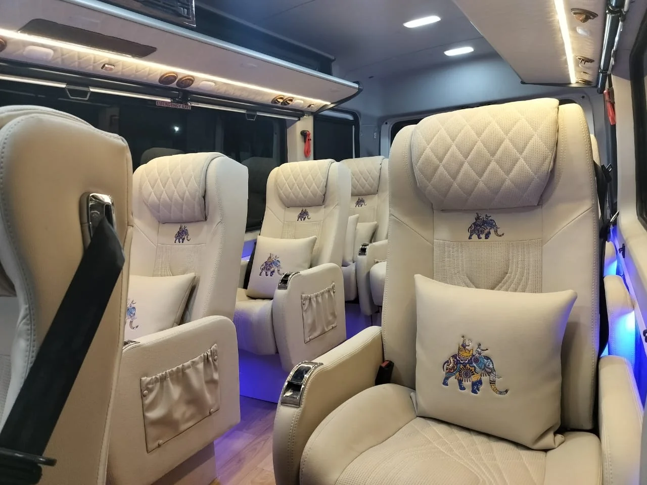 12 SEATER MAHARAJA URBANIA ON RENT